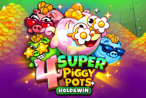 4 Super Piggypots: Hold&Win